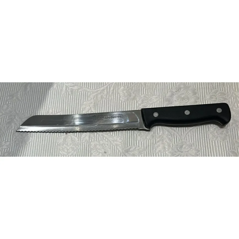J A HENCKELS International Ever Sharp Pro Serrated‎ 12” Steel Blade Bread Knife
